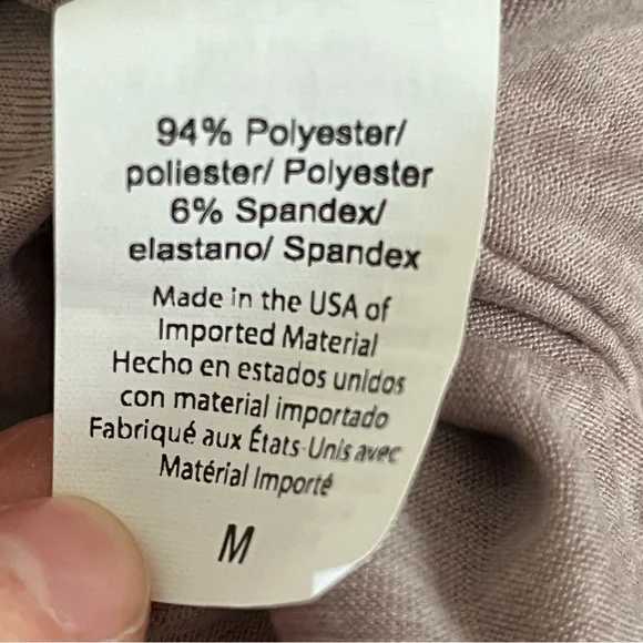 Beyond Yoga Featherweight At The Ready Square Neck Dress in Chai, Medium NWT - Picture 8 of 10